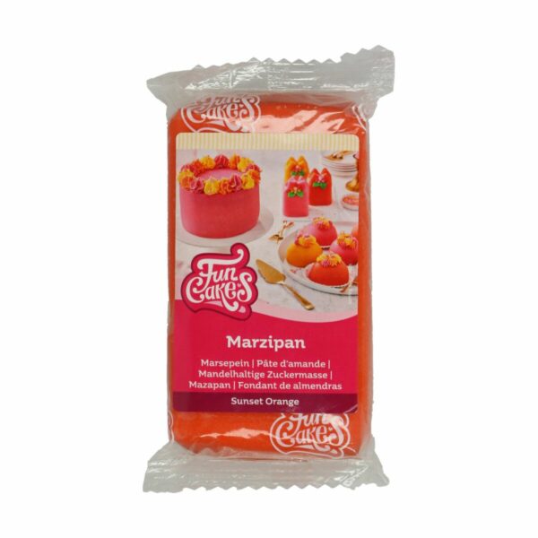 Sunset Orange Marzipan, 250g - FunCakes