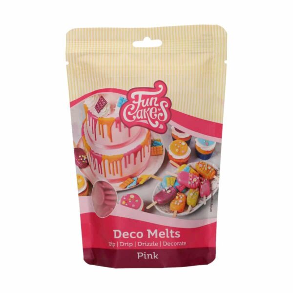 Pink Deco Melts 250g - FunCakes