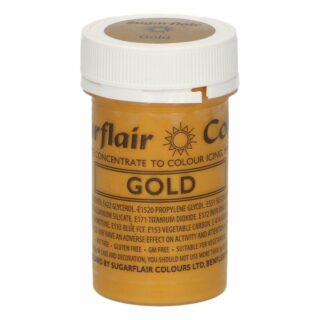 Satin Gold, 25g Lebensmittelfarbe - Sugarflair