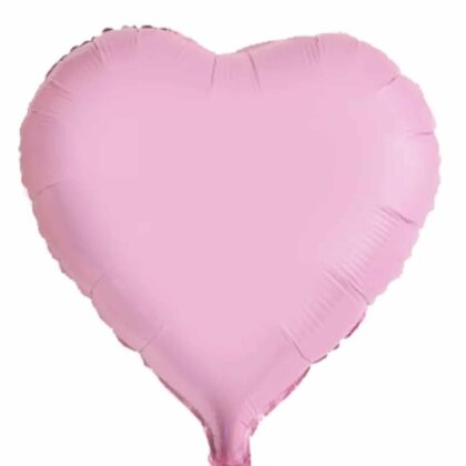 Folienballon "Herz" Pink