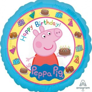 Folienballon "Peppa Pig" Happy Birthday