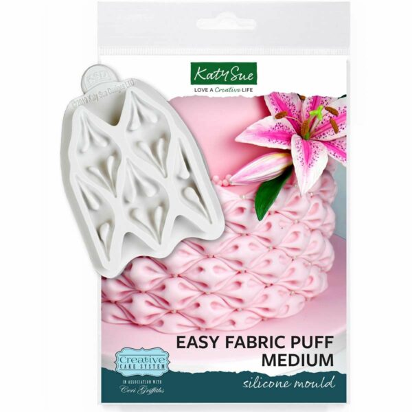 "Easy Fabric Puff" Silikonmould Katy Sue
