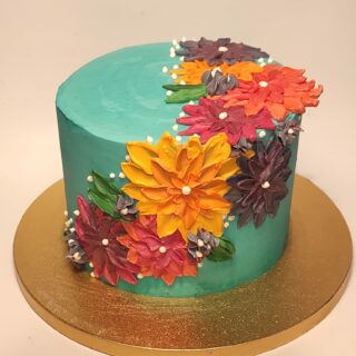 Painted Flower Cake Kurs