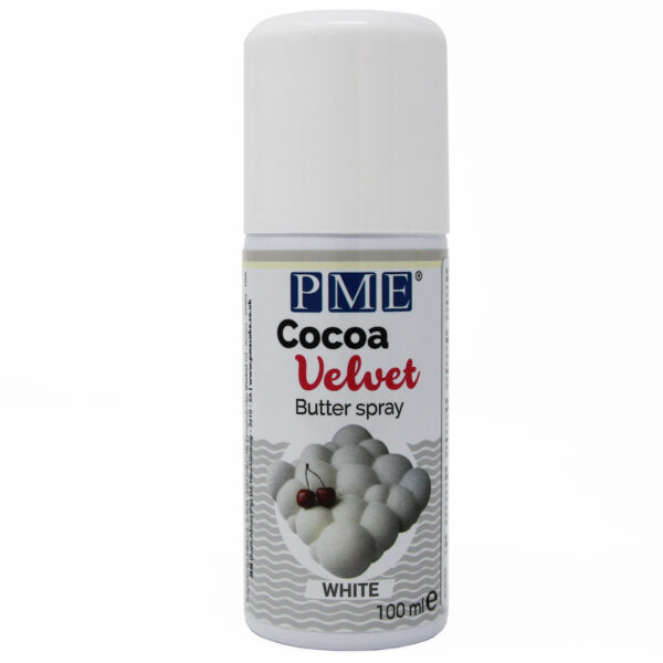 Kakaobutter Velvet Spray weiß - PME