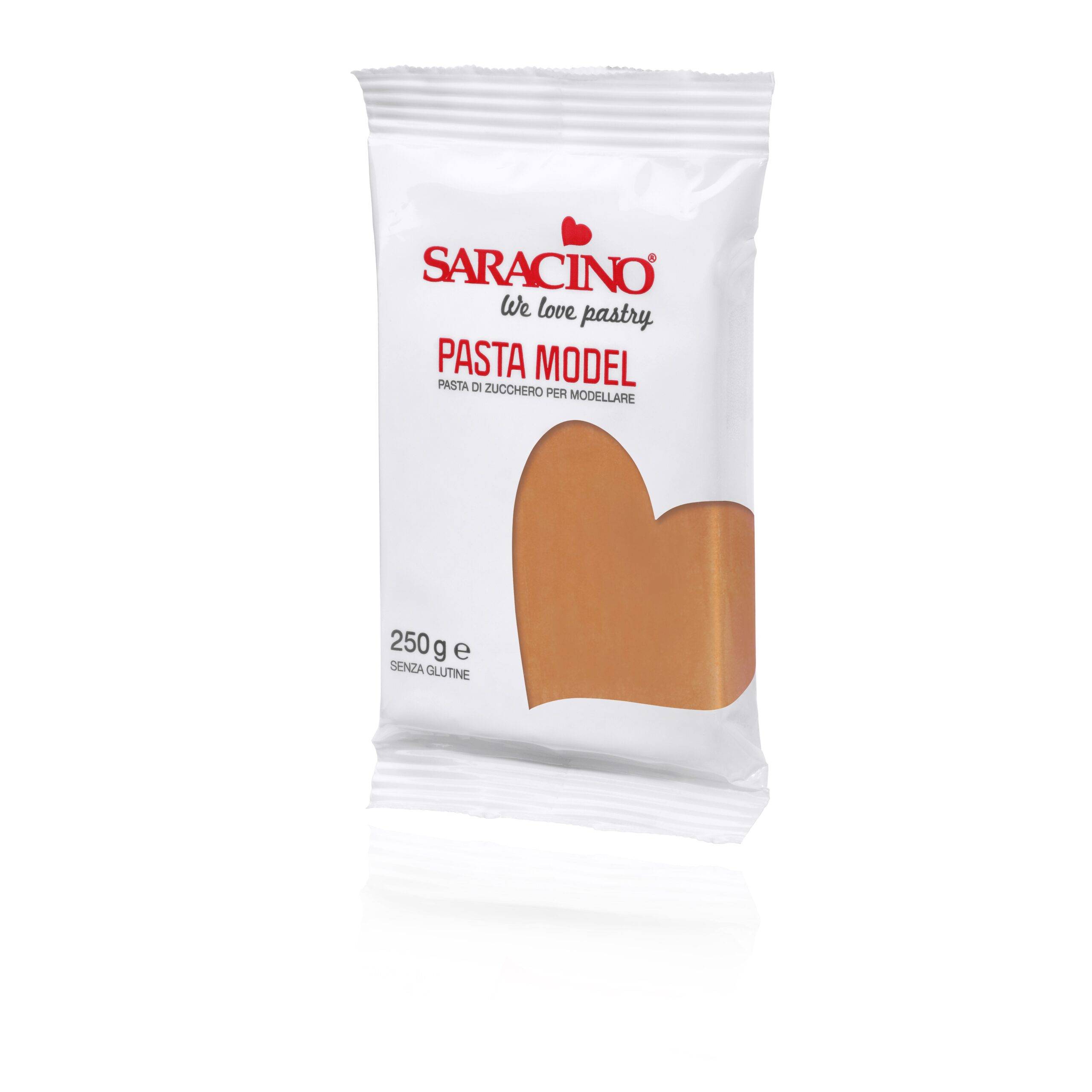 Hell Braun, 250g – Saracino Modellierpaste
